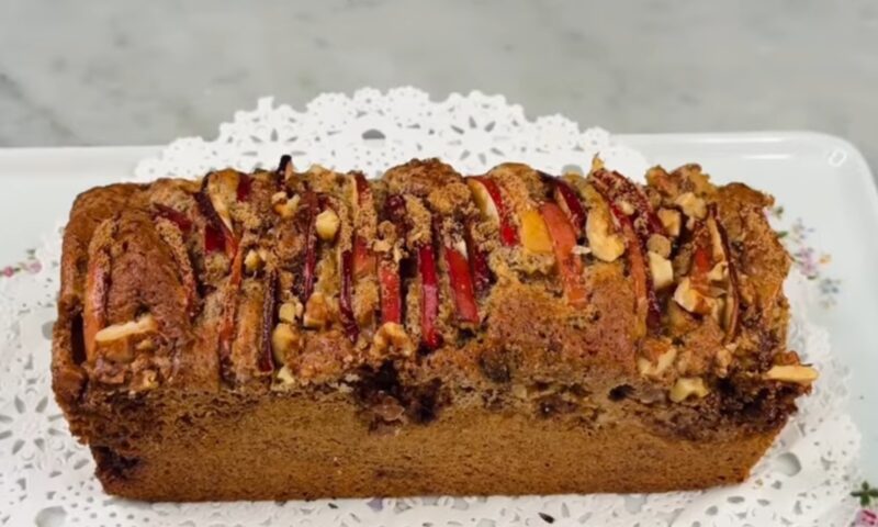 「秋の香りをぎゅっと閉じ込めて♡ 紅玉りんごのパウンドケーキ｜お菓子教室レシピ」